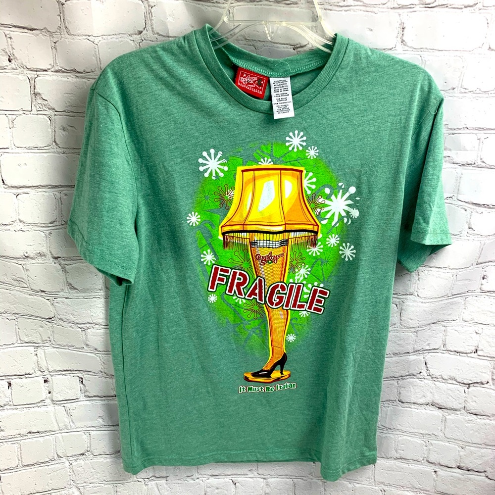 Warner Bros Christmas Story Leg Lamp T-Shirt Size Small